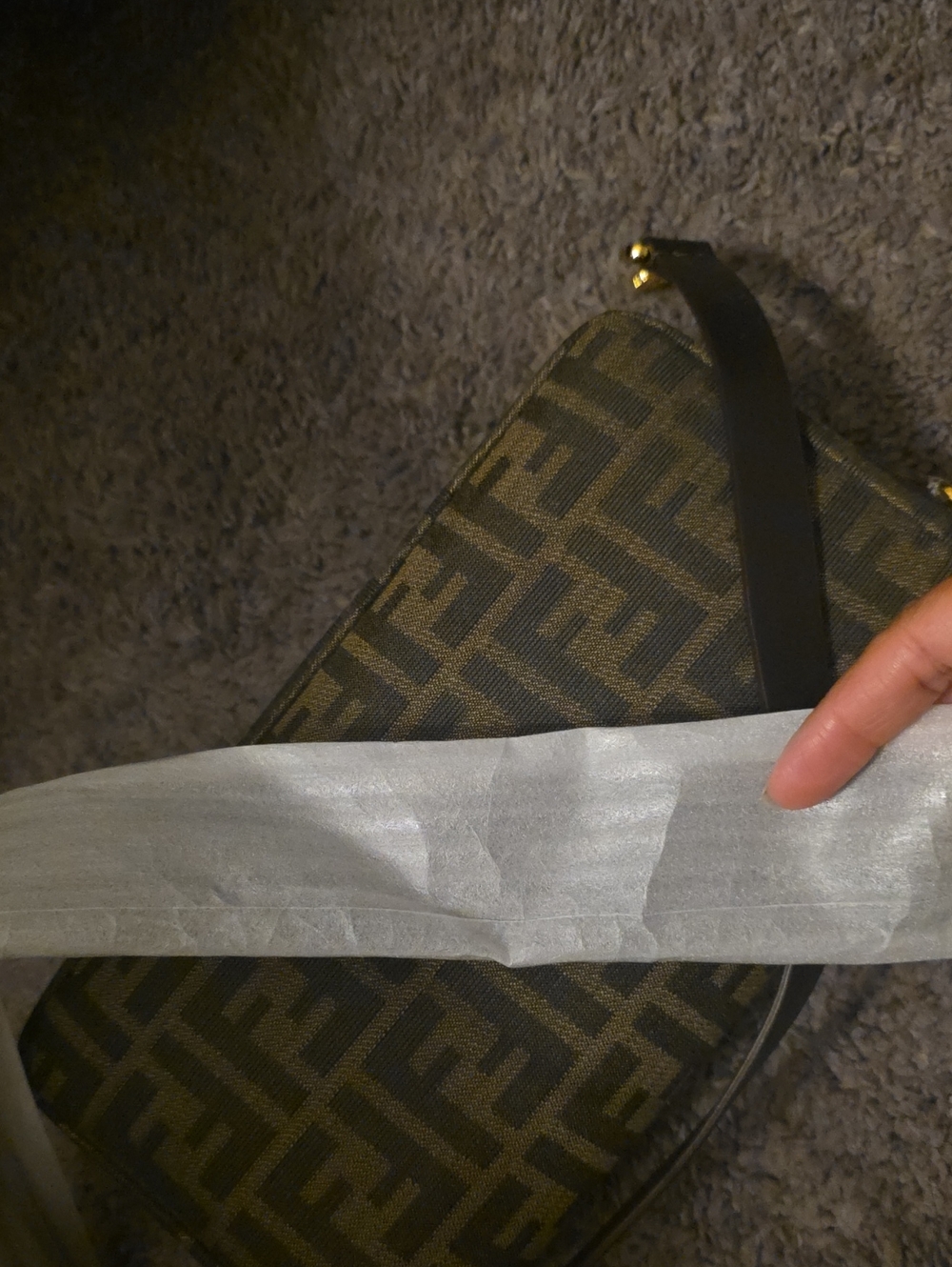 Brown Shoulder Bag - Picture 3 of 3